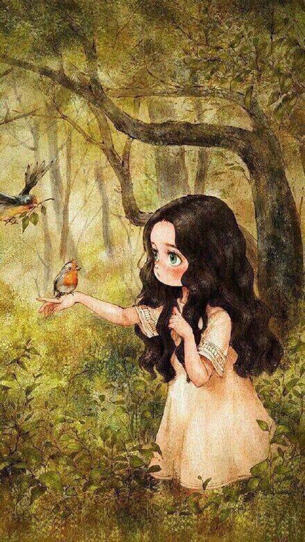 漫画可爱女生图片 卡通图片大全可爱女生