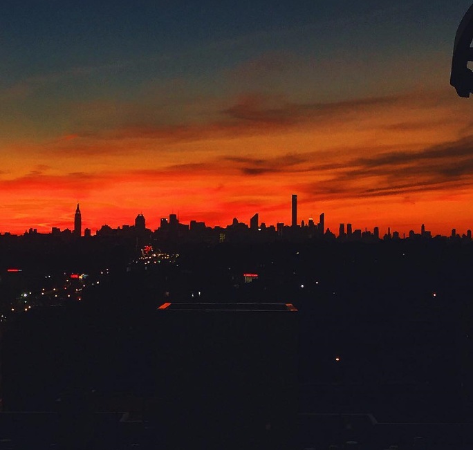 夕阳西下的唯美图片