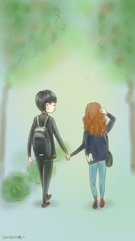 好看的动漫情侣图片唯美 动漫唯美情侣图片