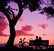 甜蜜温馨浪漫情侣图片 我们白发如雪相视而笑