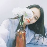 韩范气质的小清新女生头像