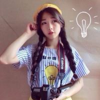 韩范气质的小清新女生头像