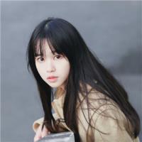韩范气质的小清新女生头像