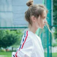 韩范气质的小清新女生头像