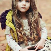 欧美小女孩头像小清新_无敌萌萌哒