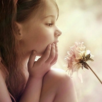 欧美小女孩头像小清新_无敌萌萌哒