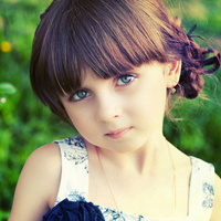 欧美小女孩头像小清新_无敌萌萌哒