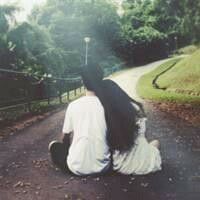 清新文艺的qq情侣头像一对