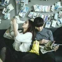 清新文艺的qq情侣头像一对