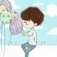 超萌卡通情侣头像一男一女