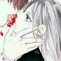 超萌卡通情侣头像一男一女