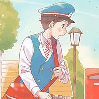 超萌卡通情侣头像一男一女