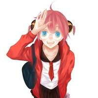 可爱萌女生卡通头像_可爱无敌