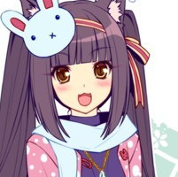 可爱萌女生卡通头像_可爱无敌