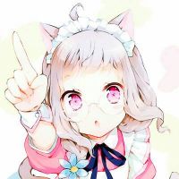 乖巧可爱的卡通女生头像