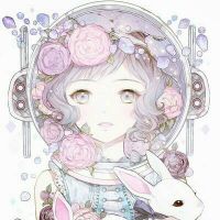 乖巧可爱的卡通女生头像