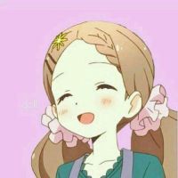 乖巧可爱的卡通女生头像
