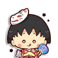 天真可爱的小丸子卡通头像