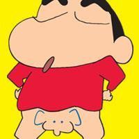 搞怪的蜡笔小新个性可爱头像