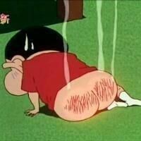 搞怪的蜡笔小新个性可爱头像