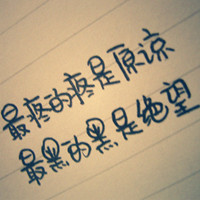 女生伤感纯文字头像 选择离开是因为爱