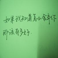 女生伤感纯文字头像 选择离开是因为爱