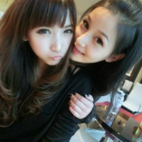 时尚潮流的姐妹头像一对 天塌下来我给你顶着