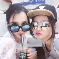 时尚潮流的姐妹头像一对 天塌下来我给你顶着