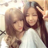 时尚潮流的姐妹头像一对 天塌下来我给你顶着