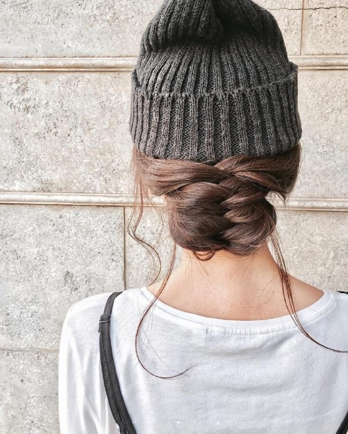 时尚女孩发型编发图片 时尚个性编发图片