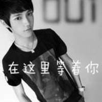 00后带字黑白男生头像 00后qq男生头像