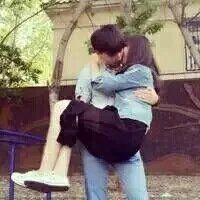 亲密互动的情侣头像 很亲密的情侣头像