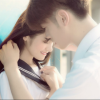 亲密互动的情侣头像 很亲密的情侣头像