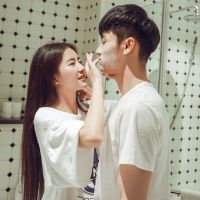 亲密互动的情侣头像 很亲密的情侣头像