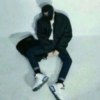 非主流男生头像图片黑白