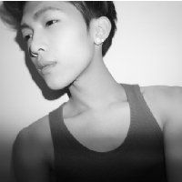 非主流男生头像图片黑白