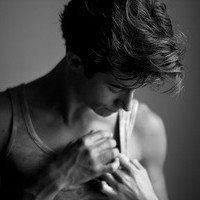 非主流男生头像图片黑白