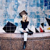 潮流时尚的女生欧美头像_炫酷的感觉