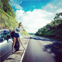 潮流时尚的女生欧美头像_炫酷的感觉