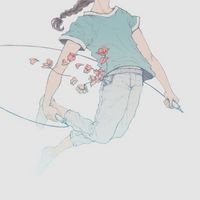 动漫卡通情侣头像一对两张_爱是最简单的幸福