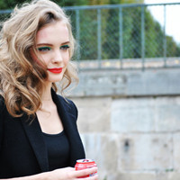 小清新欧美女生头像_个性范欧美女生