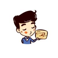 超级甜蜜qq情侣头像卡通_沉浸在爱的世界里