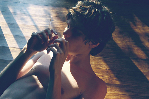 一个人男生非主流QQ图片