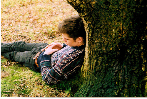 非主流男生侧照和背照图片