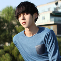 迷人微笑的非主流男生头像