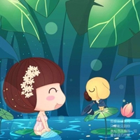 活泼可爱阳光的卡通女生头像