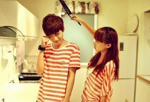 唯美校园情侣非主流图片