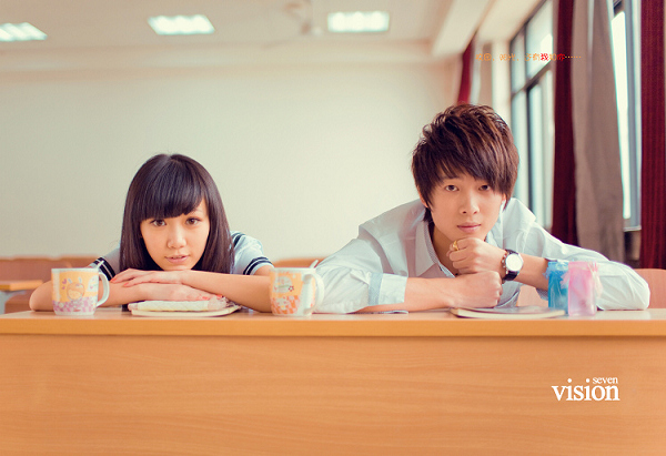 唯美校园情侣非主流图片