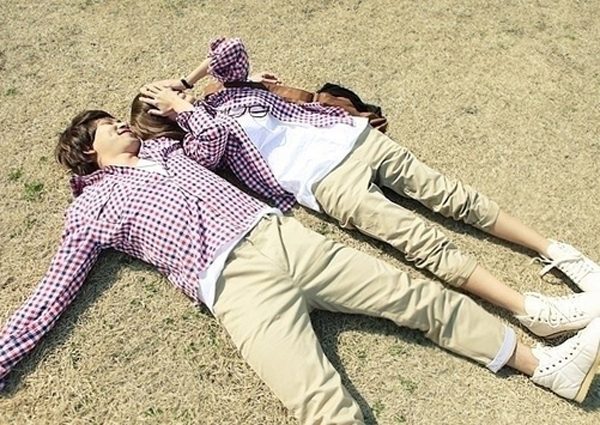 唯美校园情侣非主流图片