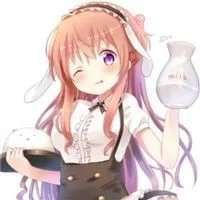 乖巧依人的卡通女生qq头像